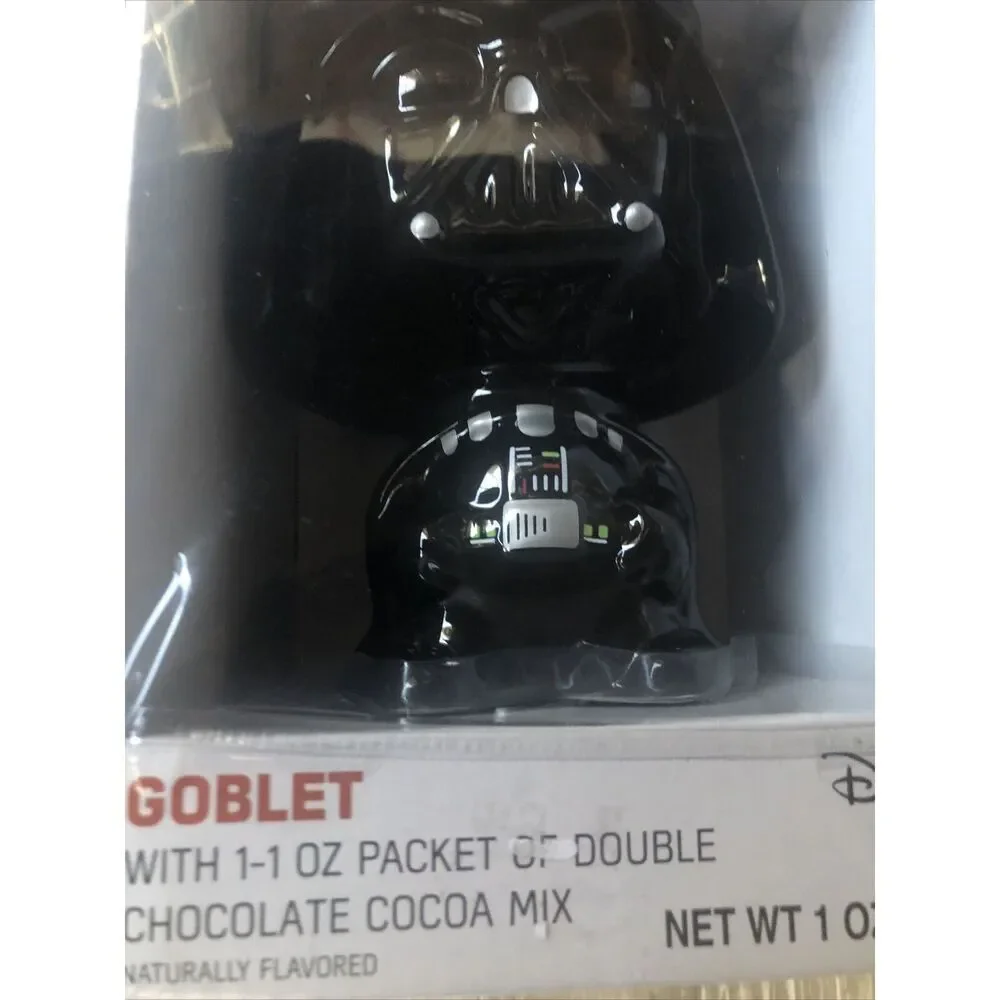 Star Wars Darth Vader Goblets-Disney. One With Cherry Candy And One With Cocoa